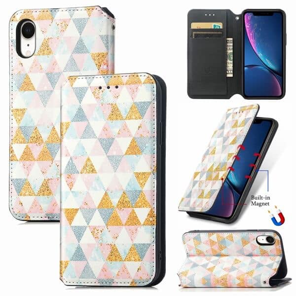 CaseNeo Nordic Rhombus Case Cover For Apple iPhone XR CaseNeo Nordic Rhombus Case Cover For Apple iPhone XR